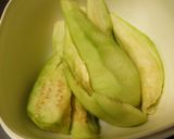 白ナスのみそマヨ和え作り方1写真