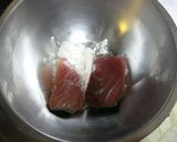 お弁当にぶりのカレー照り焼き♡作り方2写真