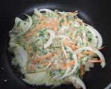 ゴーヤとえびの野菜たっぷりチヂミ作り方7写真
