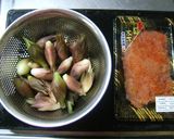 まぜるだけ♪みょうが明太和え作り方1写真