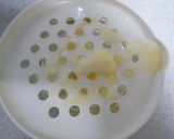 *離乳食初期*　林檎ヨーグルト(^o^)作り方1写真