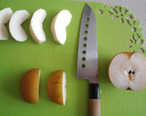 りんごと梨にきな粉が合うんです！作り方1写真