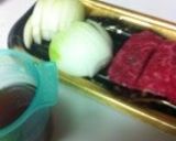 牛肉と玉ねぎの甘辛煮☆お弁当に！作り方1写真