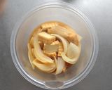 レンジで簡単☆厚揚げと新玉ねぎの煮物。作り方5写真