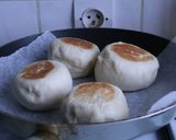 フライパンで焼くパン　（クリームパンも）作り方5写真