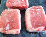 柔らか　しょうが焼き　アメリカンポーク　作り方1写真