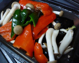 茄子とピーマンのトマト味噌煮風作り方5写真