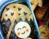 【キャラ弁★簡単てるてるぼうず】作り方5写真