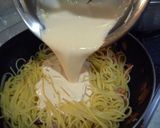 トマト味のカルボナーラ作り方7写真
