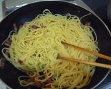 トマト味のカルボナーラ作り方6写真