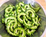 ゴーヤとチーズのもちとろ旨焼き（＾ｕ＾）作り方1写真