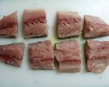 鯖のガーリックソテー☆トマトソースがけ作り方6写真