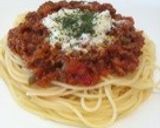 トマト缶でミートソースパスタ☆作り方4写真