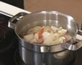 きのこのお目覚めスープパスタ作り方5写真