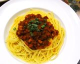 イカミンチのトマトパスタ・ミートソース風作り方6写真