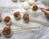 昔風のおやつ！上新粉で作る味噌団子作り方7写真