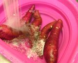 冷凍保存用☆焼き芋。作り方1写真