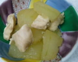 冬瓜と油揚げの煮物作り方4写真