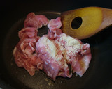 ほくほく☆かぼちゃと豚肉の煮物。作り方2写真