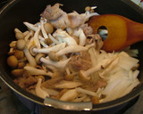 ほくほく☆かぼちゃと豚肉の煮物。作り方3写真
