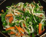 韓国料理☆雑菜(チャプチェ 잡채)作り方4写真
