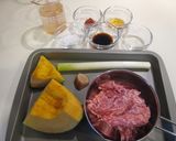 麻婆かぼちゃ。作り方1写真