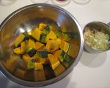 麻婆かぼちゃ。作り方2写真
