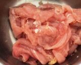 万能オニオンソースでヘルシー生姜焼き作り方1写真