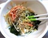 もやし＆ワカメ＆カニかまのサラダ☆作り方3写真