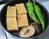 厚揚げを焼肉のタレで炒めるだけで簡単に☆作り方1写真