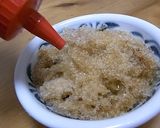 きれいなコーヒーエキスでカキ氷作り方3写真