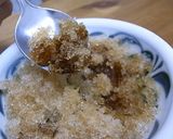 きれいなコーヒーエキスでカキ氷作り方4写真