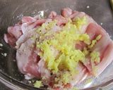 肉・もやし・にらのそうめん炒め作り方2写真