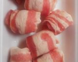 ☆うずら卵の豚肉巻き☆作り方1写真