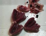 鶏ハツ煮作り方2写真