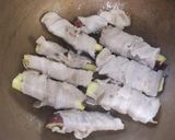 さつま芋の豚肉包み焼(トマト味)作り方5写真