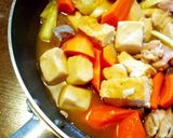 お弁当にも◎鶏もも肉のスタミナ筑前煮作り方4写真