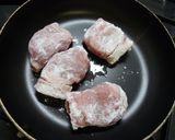 簡単！れんこんの豚巻き丼！作り方4写真