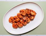簡単ランチ！海老とアボカドのタコス作り方5写真