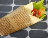 ザクッと旨い！チキンと野菜でラップロール作り方14写真