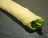 ザクッと旨い！チキンと野菜でラップロール作り方16写真