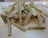 ごぼうの甘辛味作り方1写真