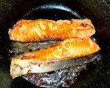 サーモンのバター醤油焼き作り方7写真