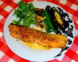 サーモンのバター醤油焼き作り方8写真
