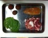 明太子とカリカリ梅のチャーハン☆作り方1写真