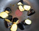 今夜の夕飯！簡単ナス料理鶏ささみみぞれ煮作り方5写真