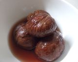 栗の赤ワイン煮作り方9写真