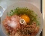 鶏つくね温卵丼作り方3写真