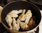 ほろほろ★骨付き鶏の甘辛煮作り方1写真
