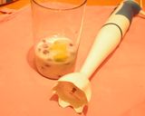 アボカド入り❤ブルーベリースムージー作り方1写真